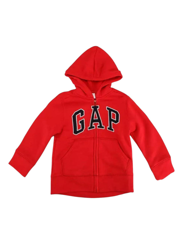 Image for Kids Boy's Brand Logo Printed Hoodie,Red 