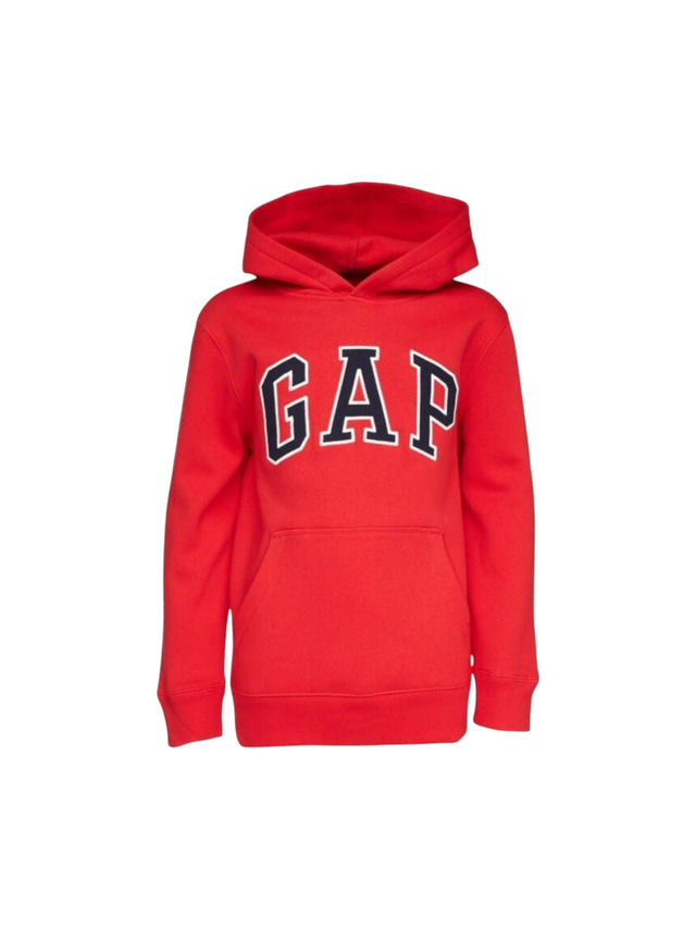 Image for Kids Boy's Brand Logo Printed Hoodie,Red 