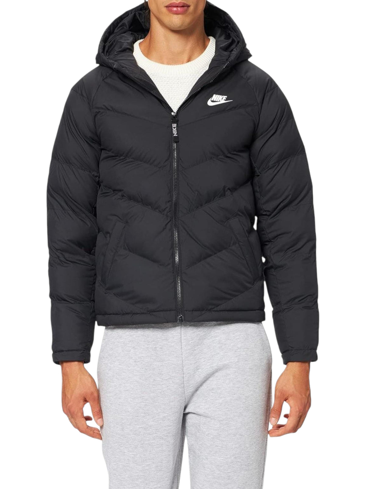 Image for Kids Boy's Quilted Jacket,Black 
