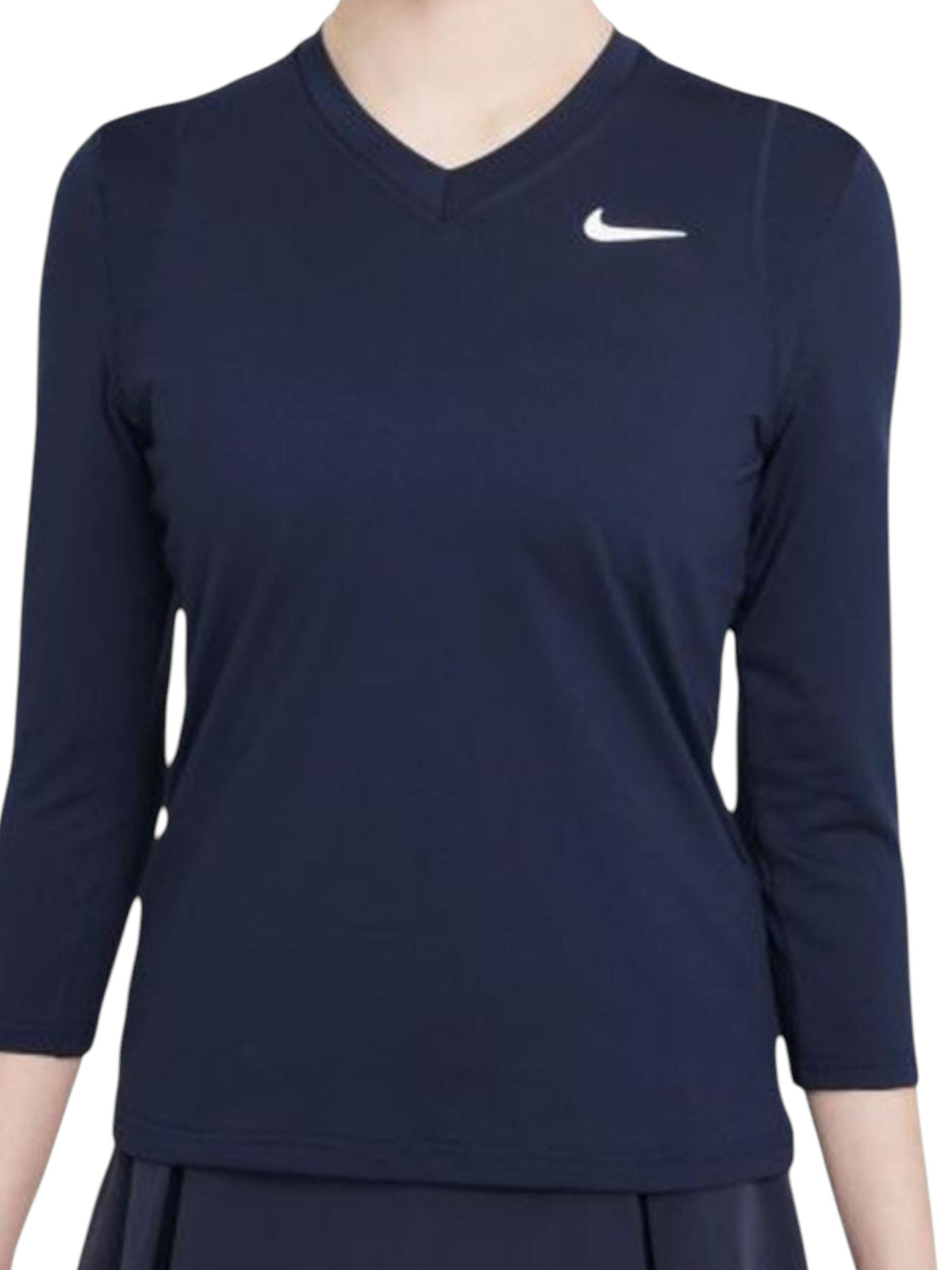 Image for Women's Plain Solid Sport Top,Navy 