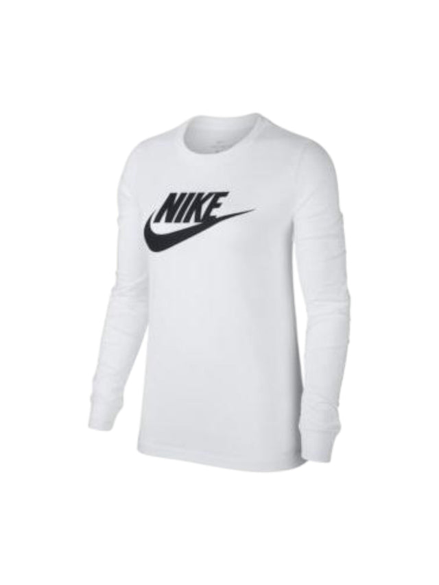 Image for Women's Brand Logo Printed Top,White 