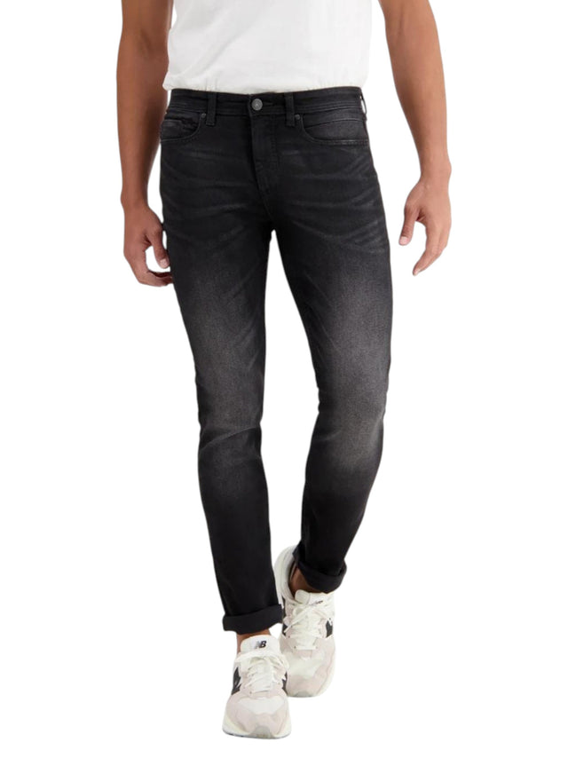 Image for Men's Washed Jeans,Black