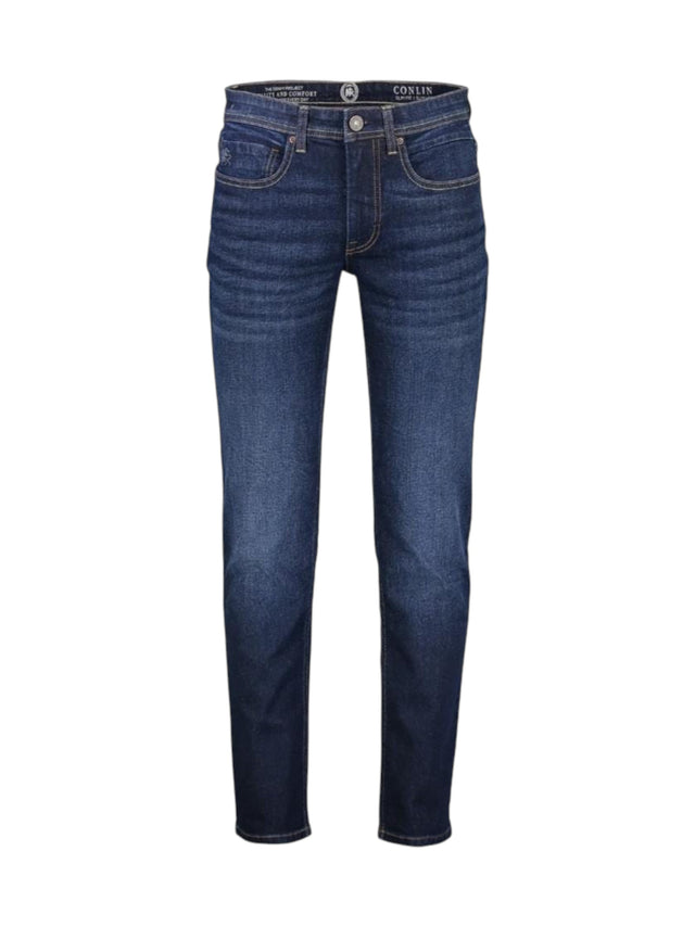 Image for Men's Washed Jeans,Blue