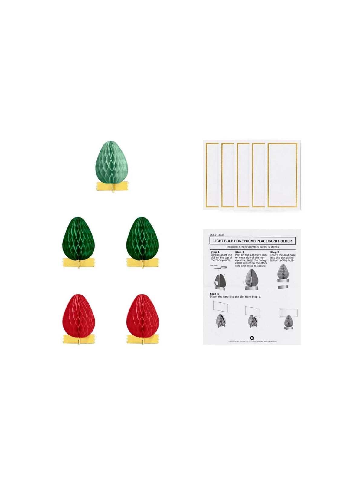 Image for Honeycomb Placecard Holders