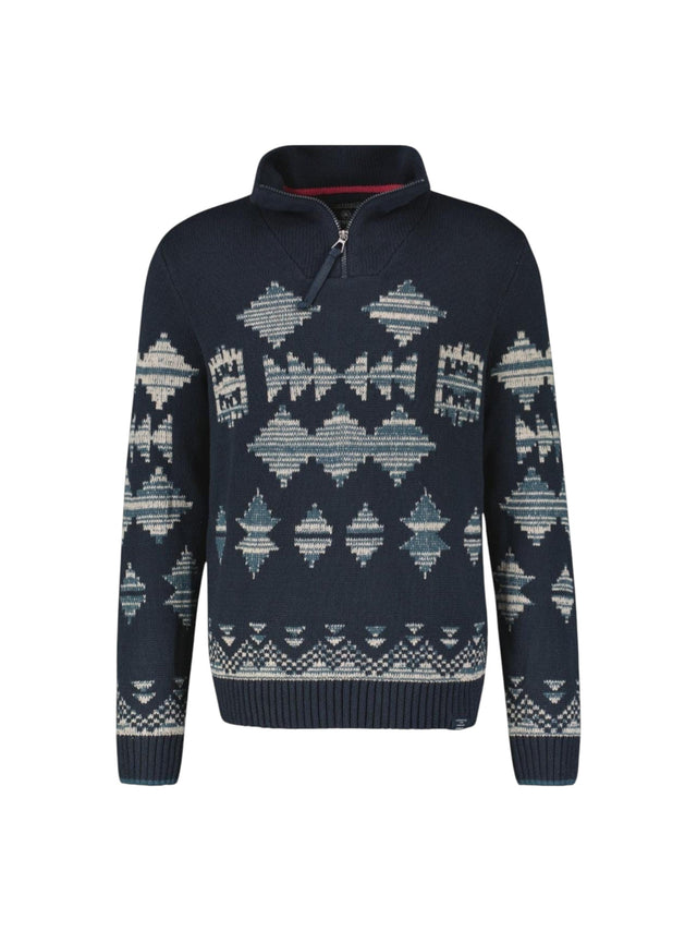 Image for Men's Knitted Sweaters,Navy