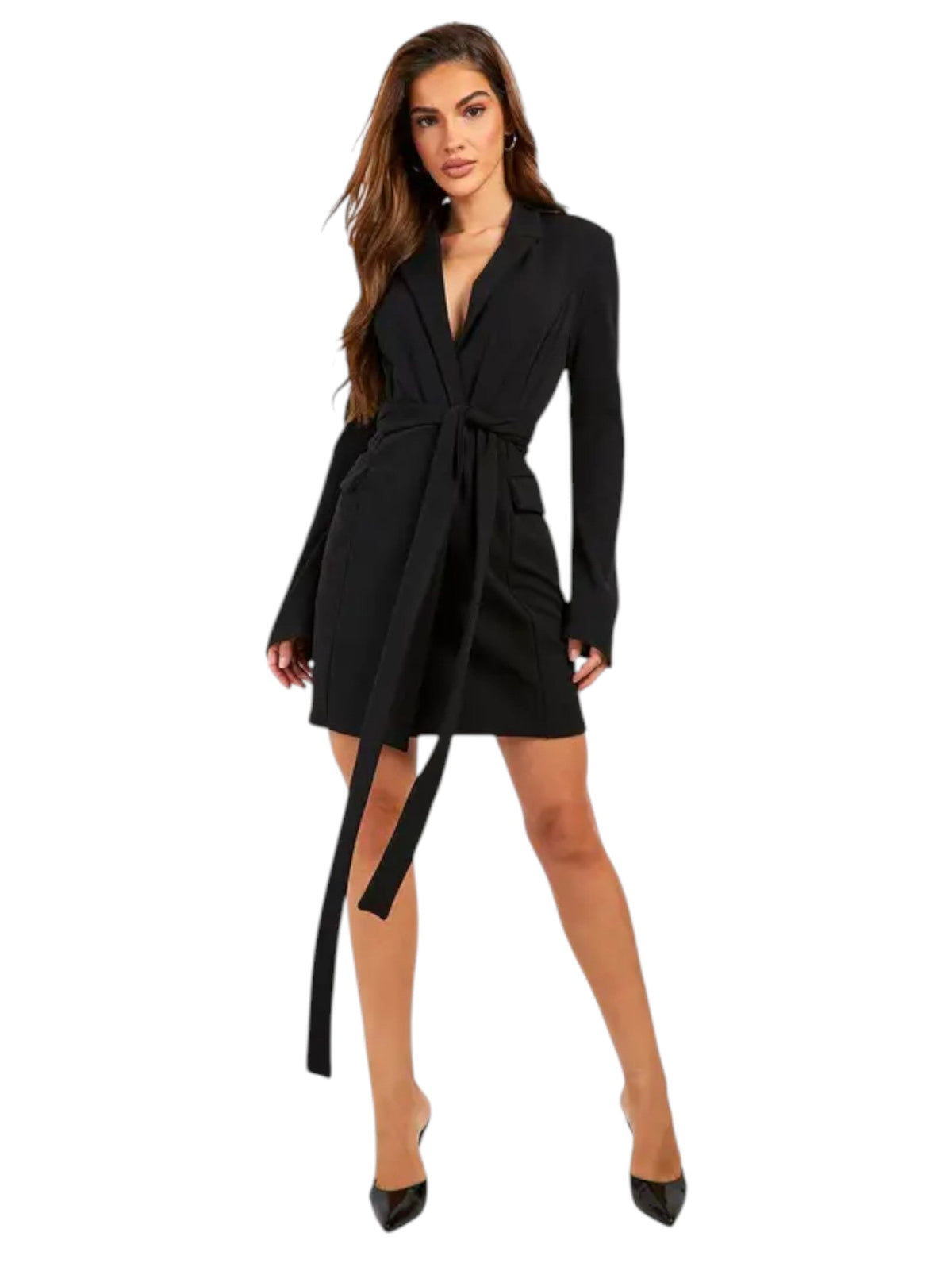 Image for Womne's Plain Dress,Black