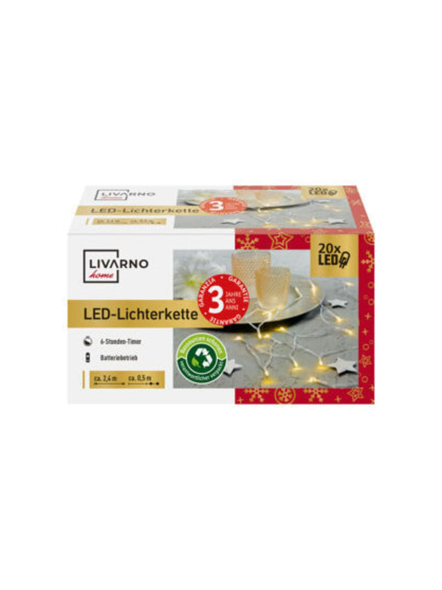 Image for Led Light Chain (Warm White)