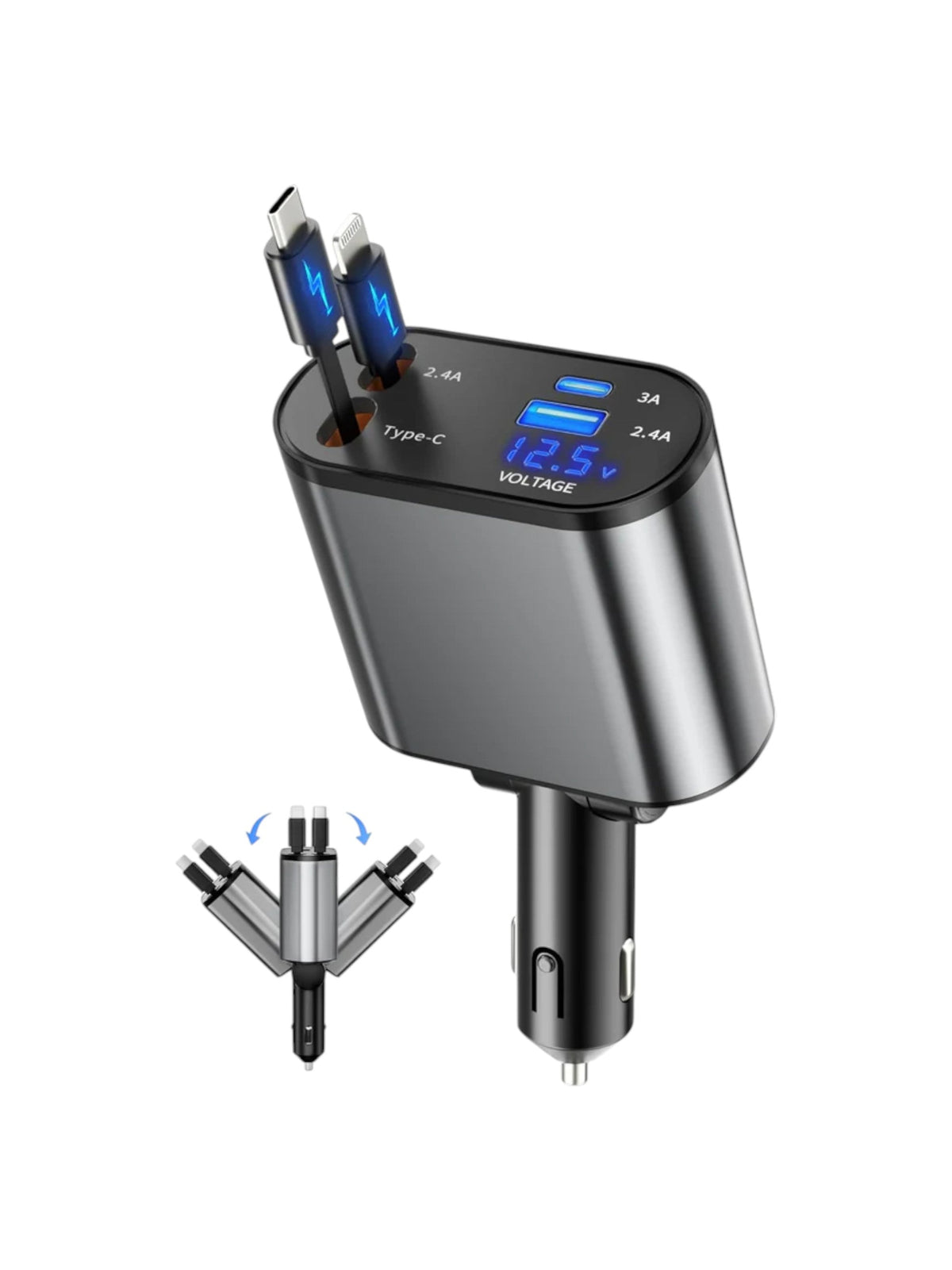 Image for Retractable Car Charger