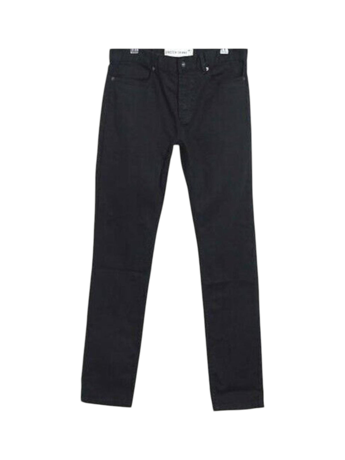 Image for Men's Plain Solid Jeans,Black
