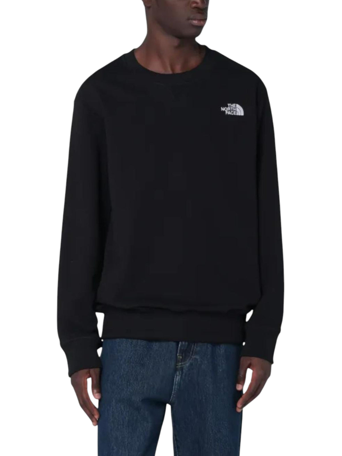 Image for Men's Brand Logo Printed Back Sweaters,Black 