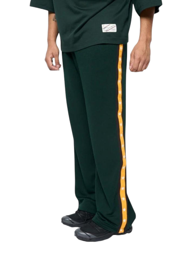 Image for Men's Star Printed Pant,Green 