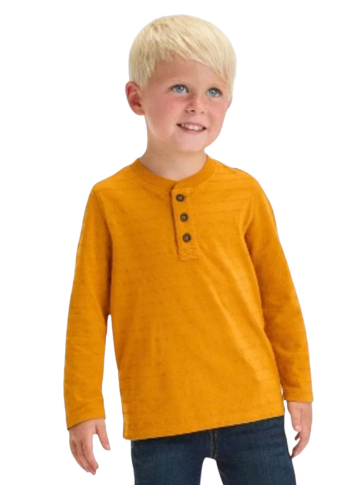 Image for Kids Boy's Striped Knitted Top,Yellow