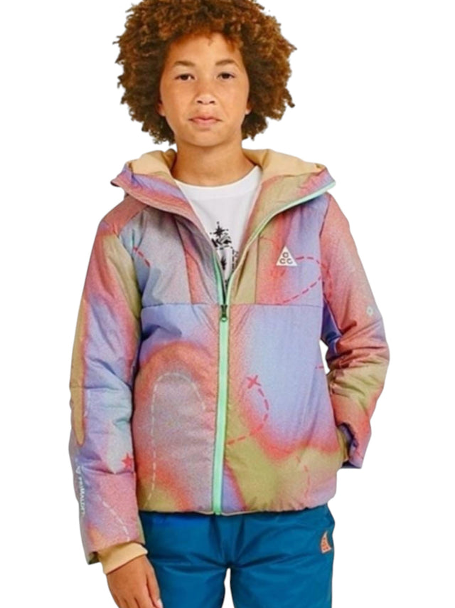 Image for Kids Boy's Colorblocked Quilted Jacket,Multi