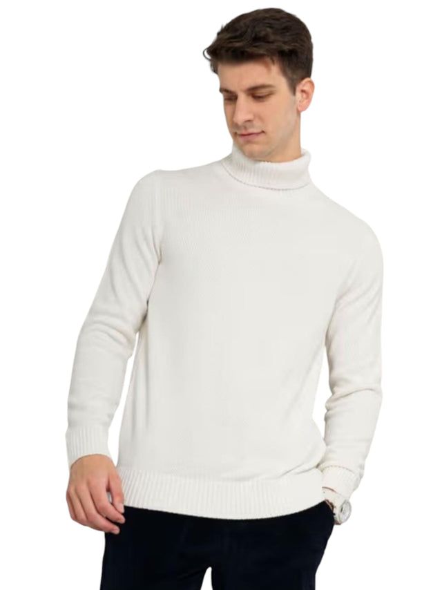 Image for Men's Knitted Sweaters,White