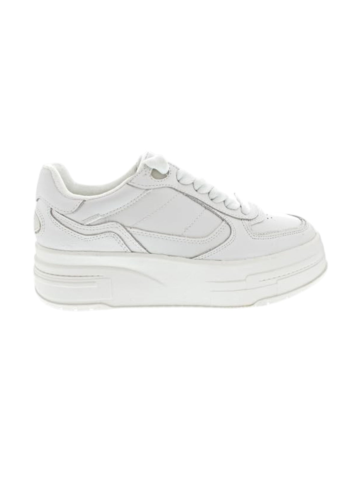 Image for Womne's Plain High Casual Shoes,White