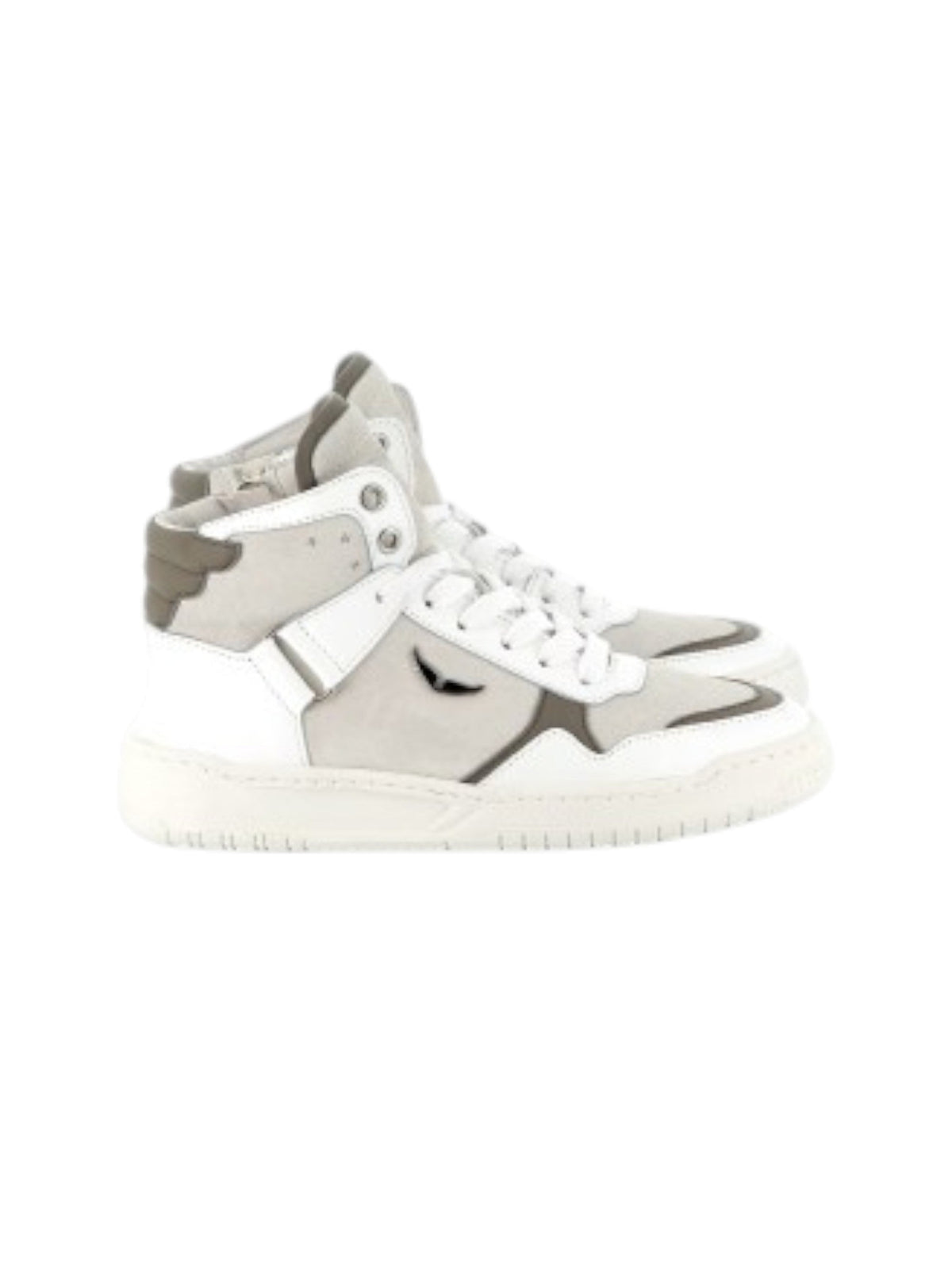 Image for Kids Girl's Plain High Top Boots,White