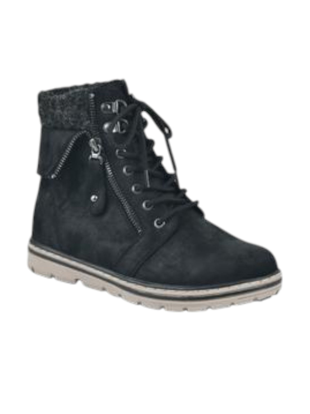 Image for Women's Lined Ankle Boots,Black