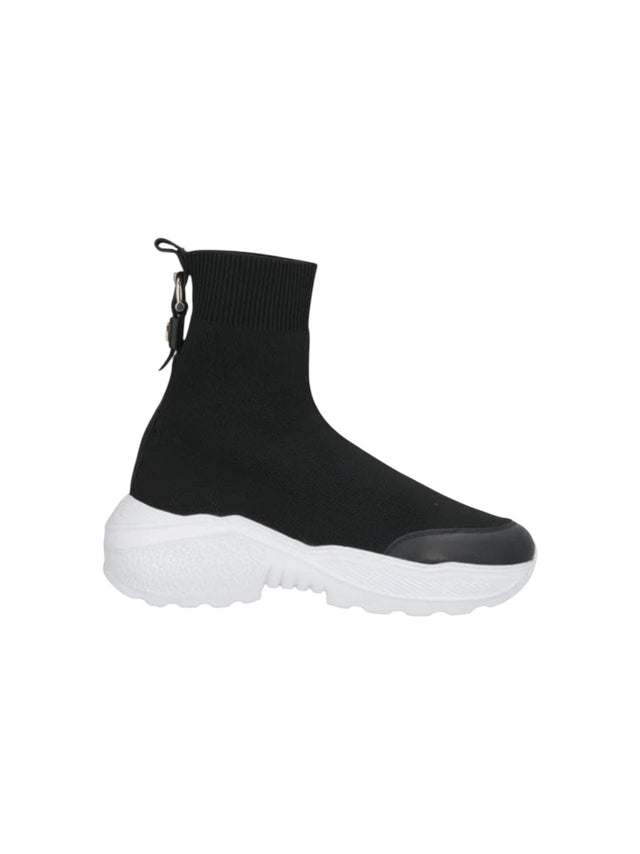 Image for Women's Knitted High Top Boots,Black