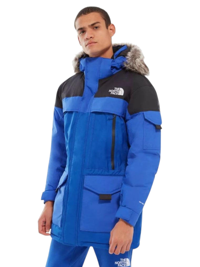 Image for Men's Colorblocked Jacket,Blue\Black