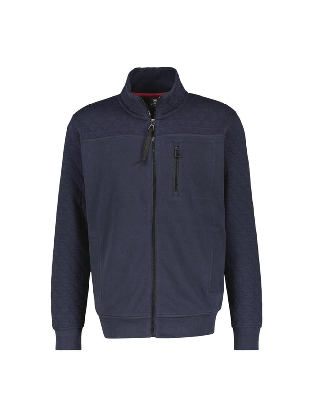 Image for Men's Textured Sweaters,Navy