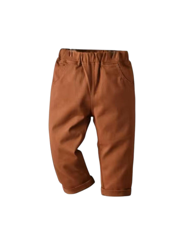 Image for Kids Boy's PlainJeans,Brown