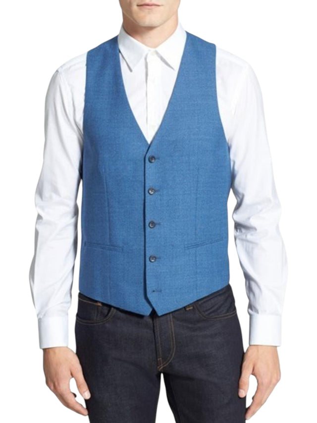 Image for Men's Heather Vest,Blaue/Navy