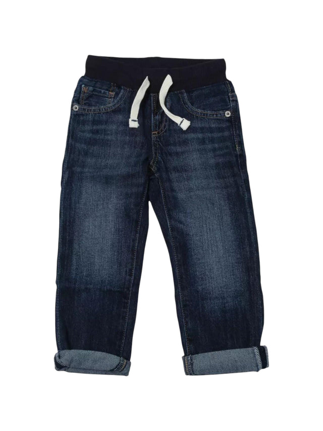Image for Kids Boy's Washed Jeans,Navy