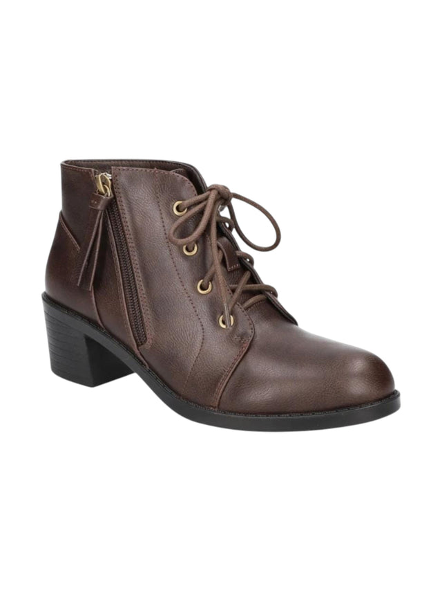 Image for Women's Plain Ankle Boots,Brown