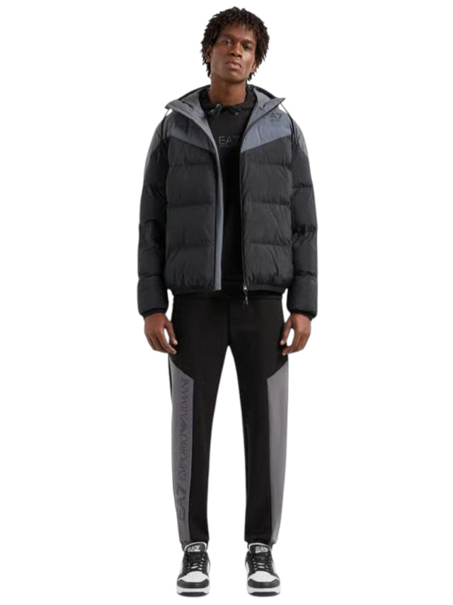 Image for Men's Quilted Jacket,Black