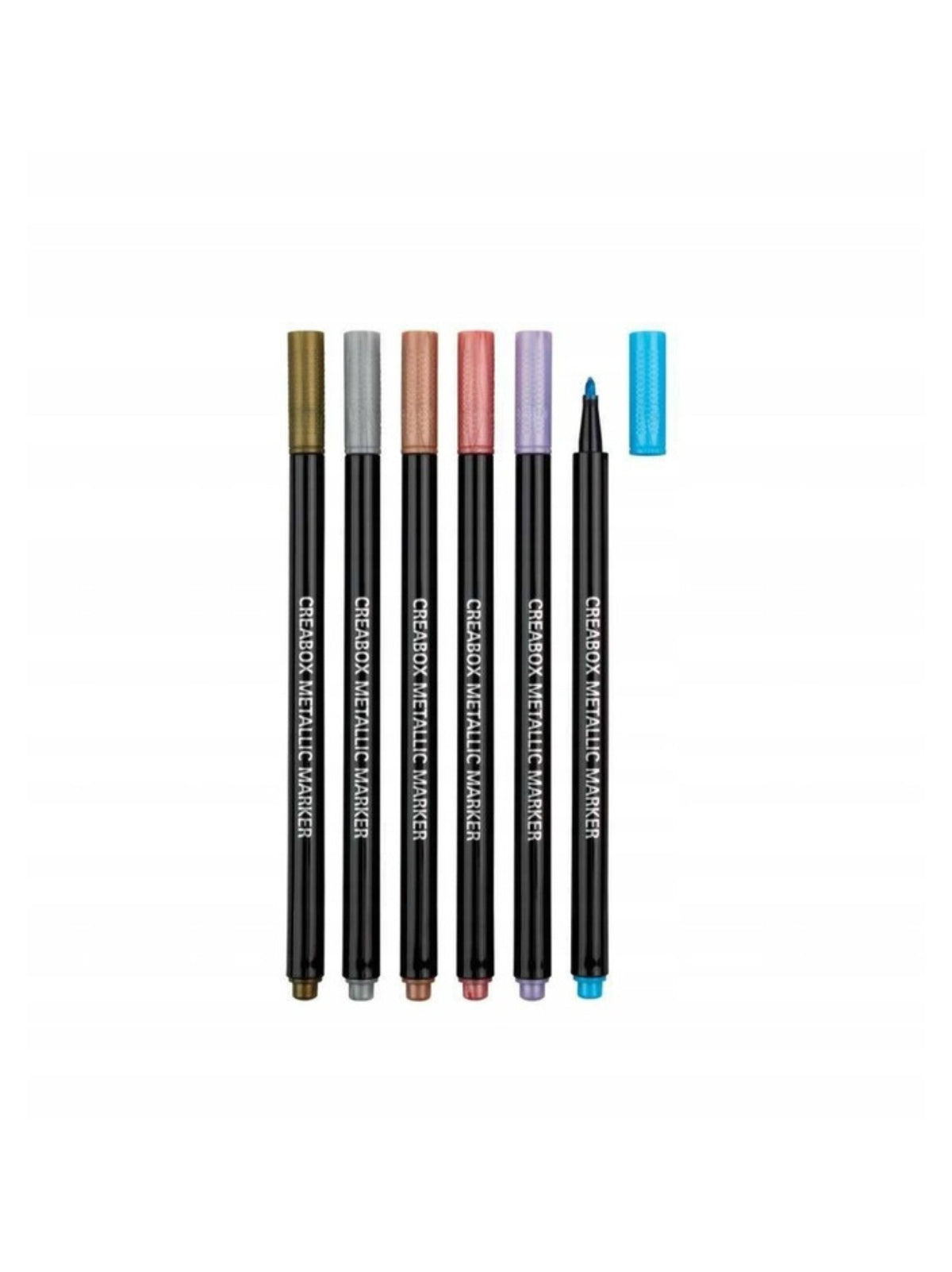 Image for Set Of 6 Metallic Markers