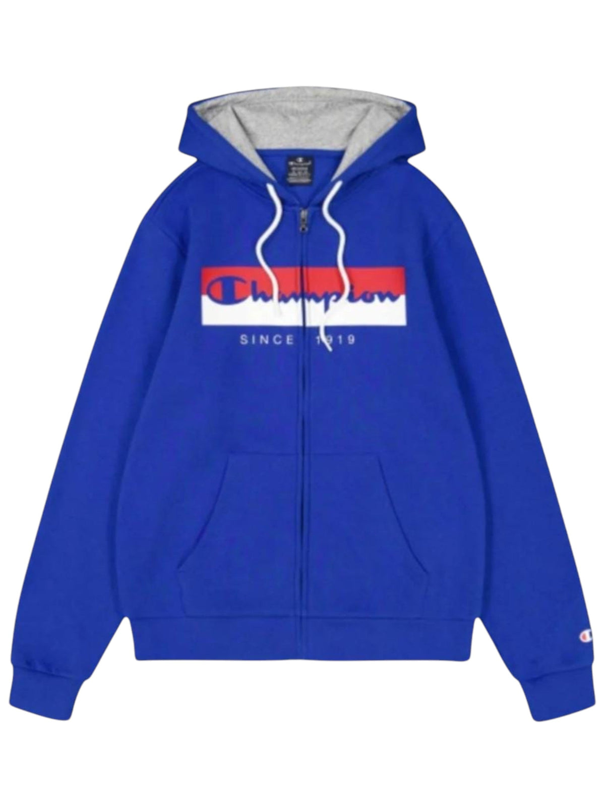 Image for Men's Printed Hoodie,Indigo