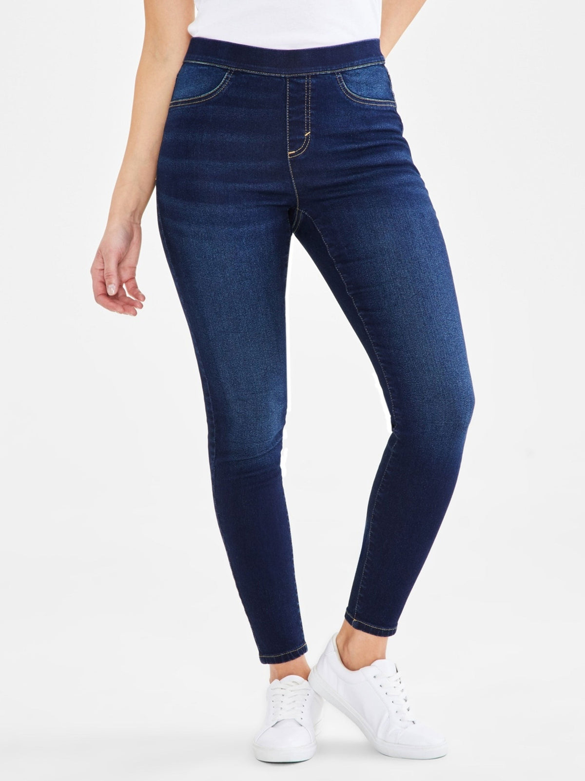 Image for Women's Plain Jeans,Navy