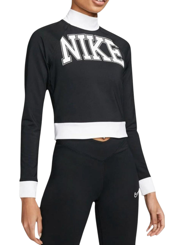 Image for Women's Printed Crop Top,Black