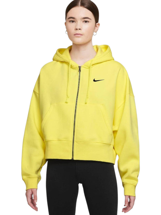 Image for Women's Plain Over Size Hoodie,Yellow