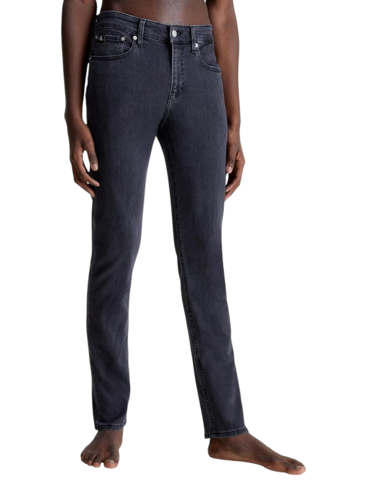 Image for Men's Plain Jeans,Dark Grey