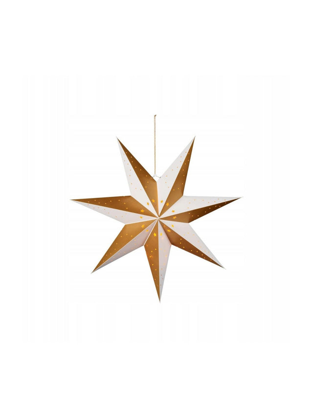 Image for Led Christmas Star (Brown/Beige)
