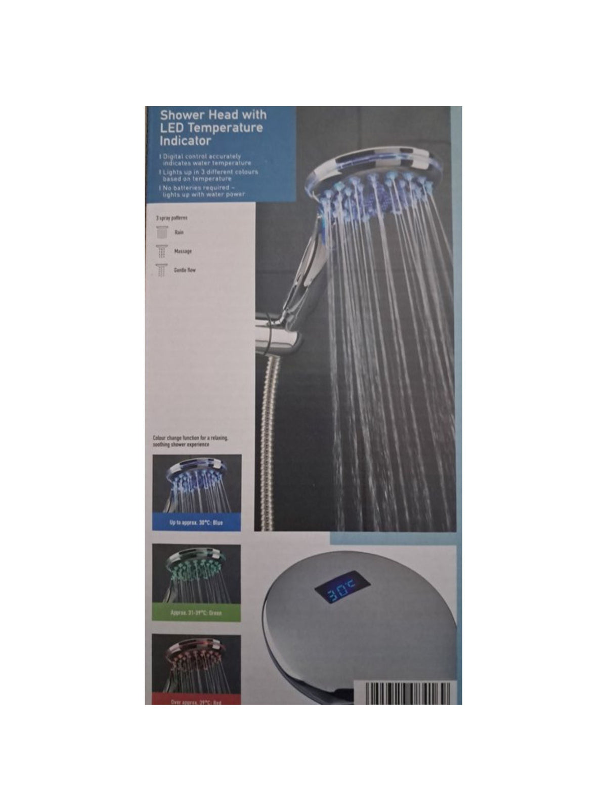 Image for Hand Shower With Led Temperature Indicator