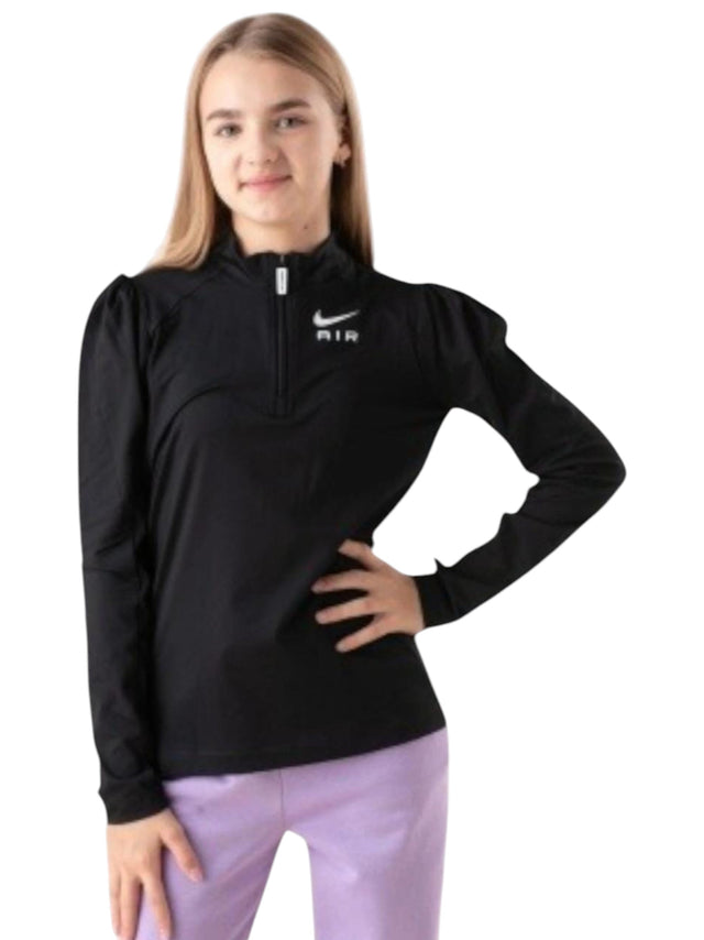 Image for Kid's Girl's�Plain Solid Sport Top,Black