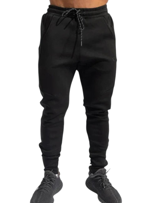 Image for Men's Plain Solid Pant,Black