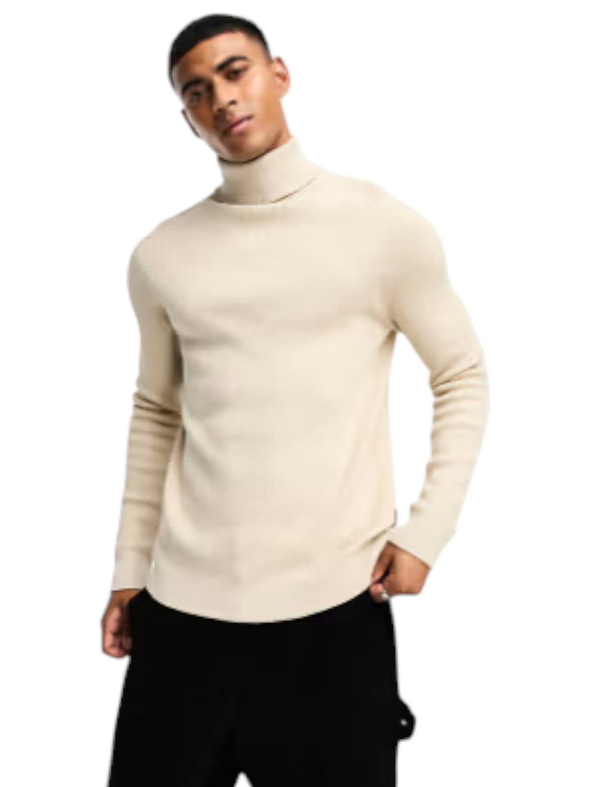 Image for Men's Knitted Sweaters,Light Beige