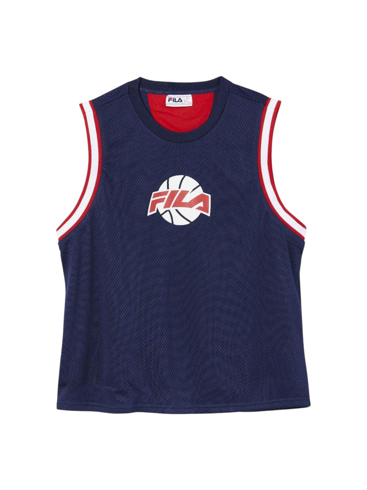 Image for Men's Textured Basketball Top,Navy