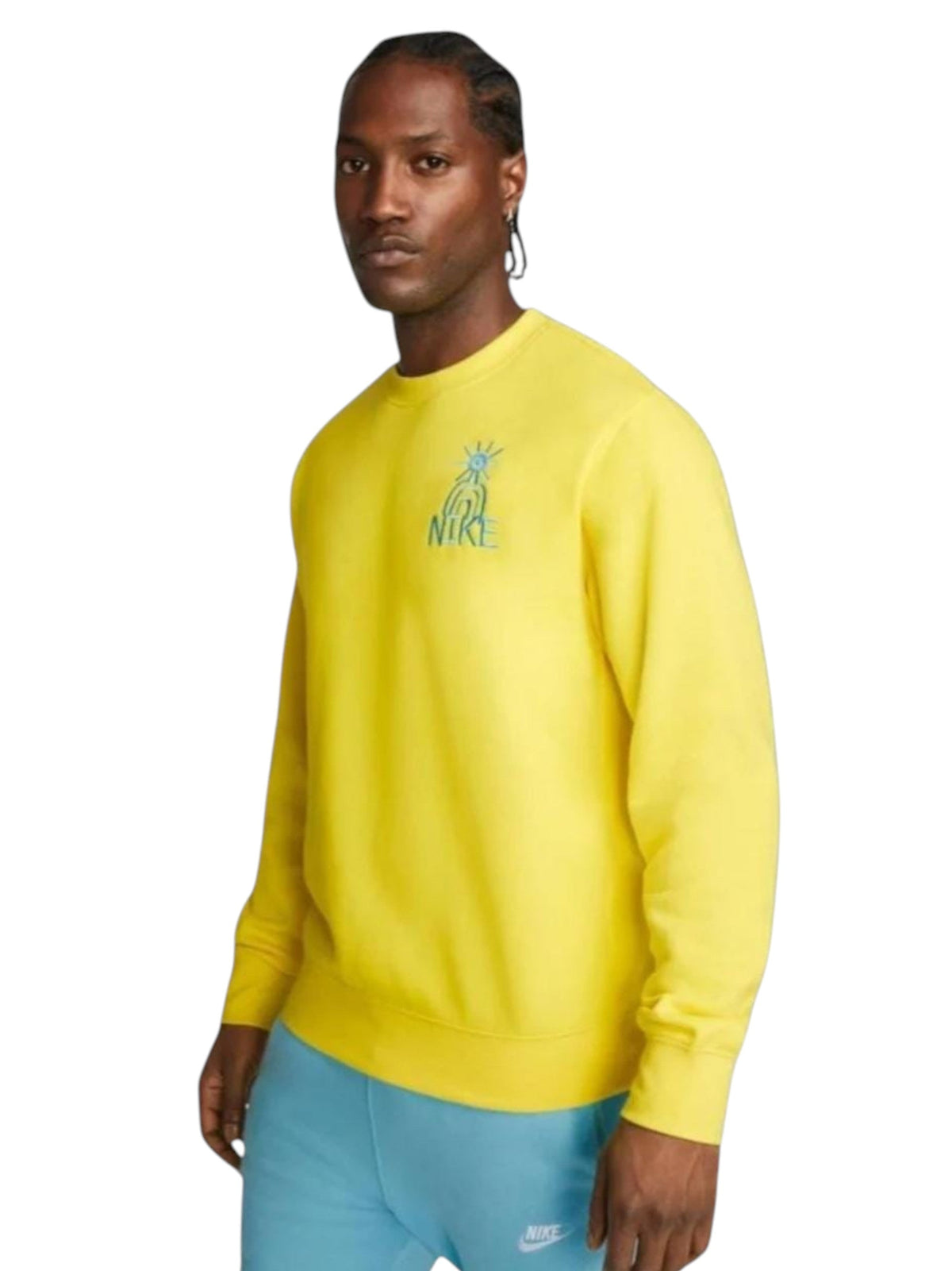Image for Men's Plain Sweaters,Yellow