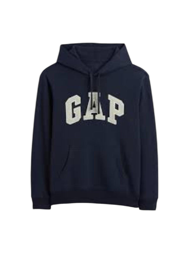 Image for Men's Logo Printed Hoodie,Navy