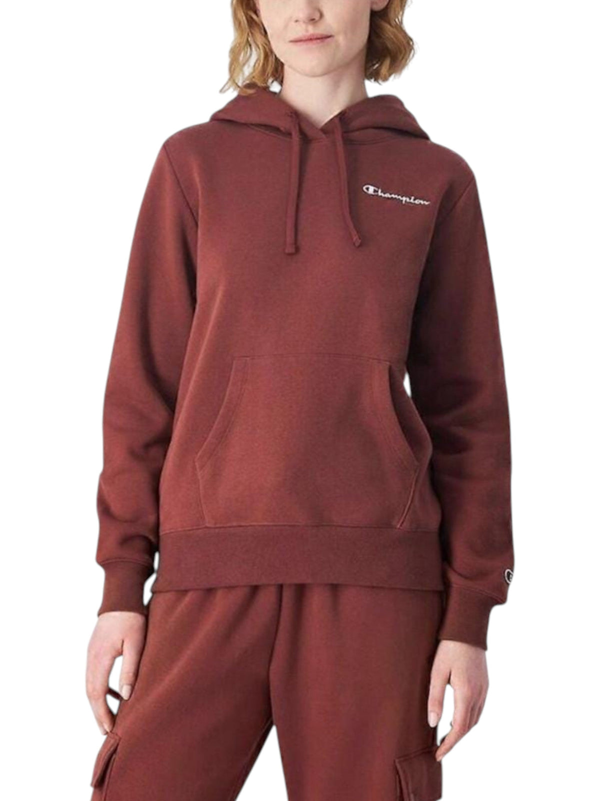 Image for Women's Plain Hoodie,Brown