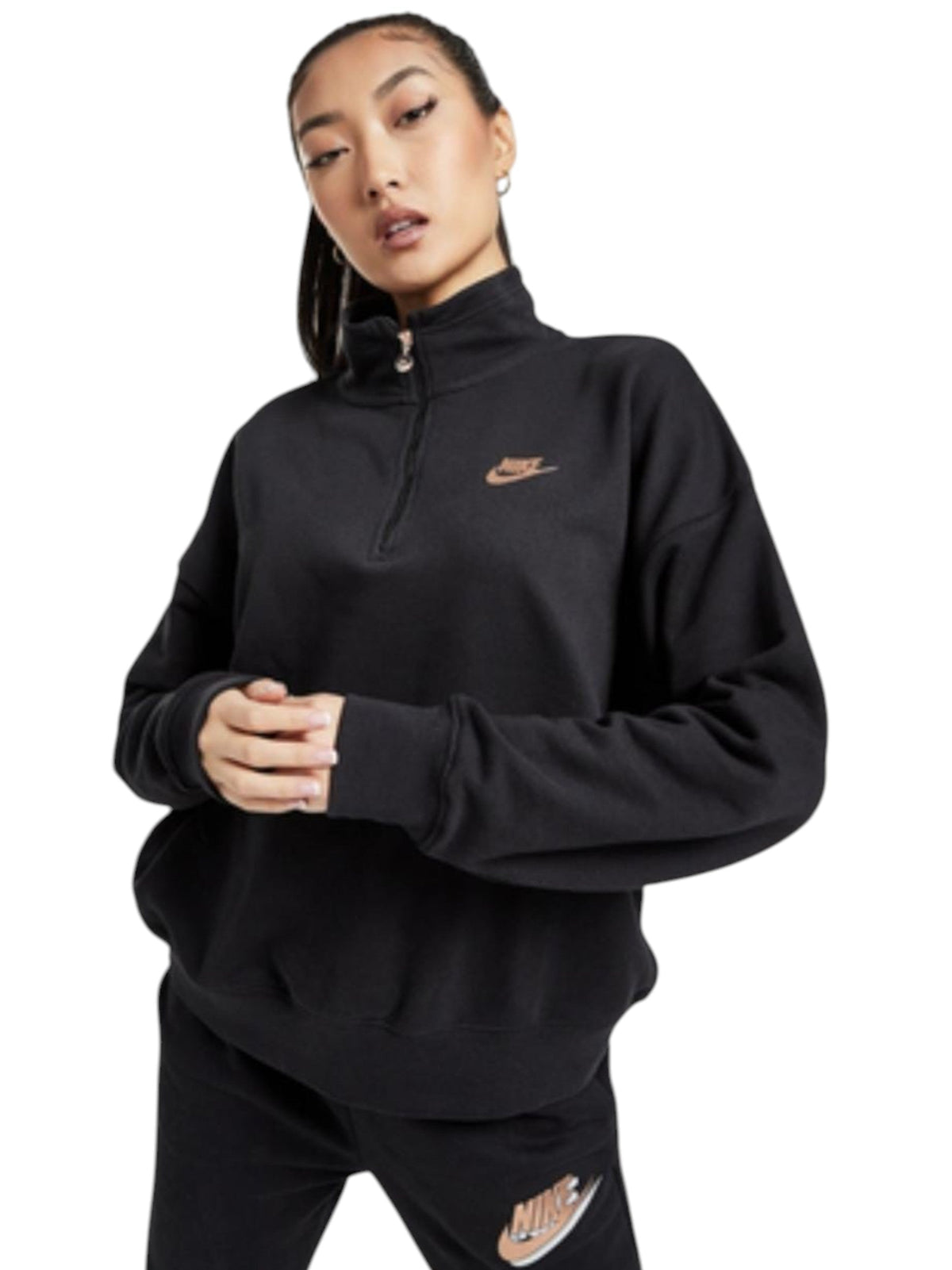 Image for Women's Plain Sweaters,Black