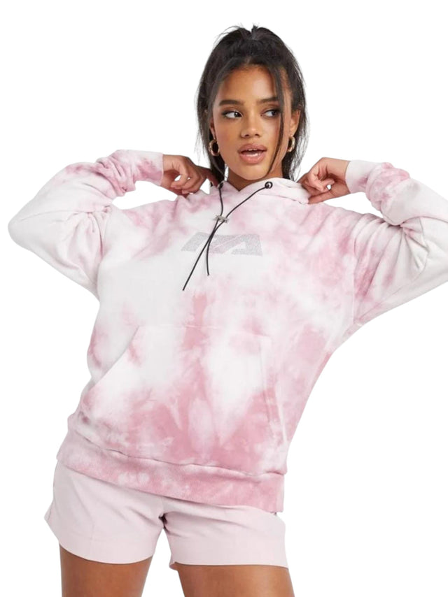Image for Women's Printed Hoodie,Pink