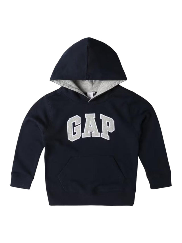 Image for Kids Boy's Logo Printed Hoodie,Navy