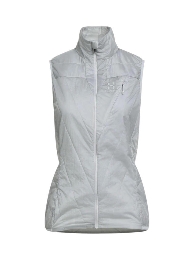 Image for Women's Plain Solid Vest Jacket,Grey