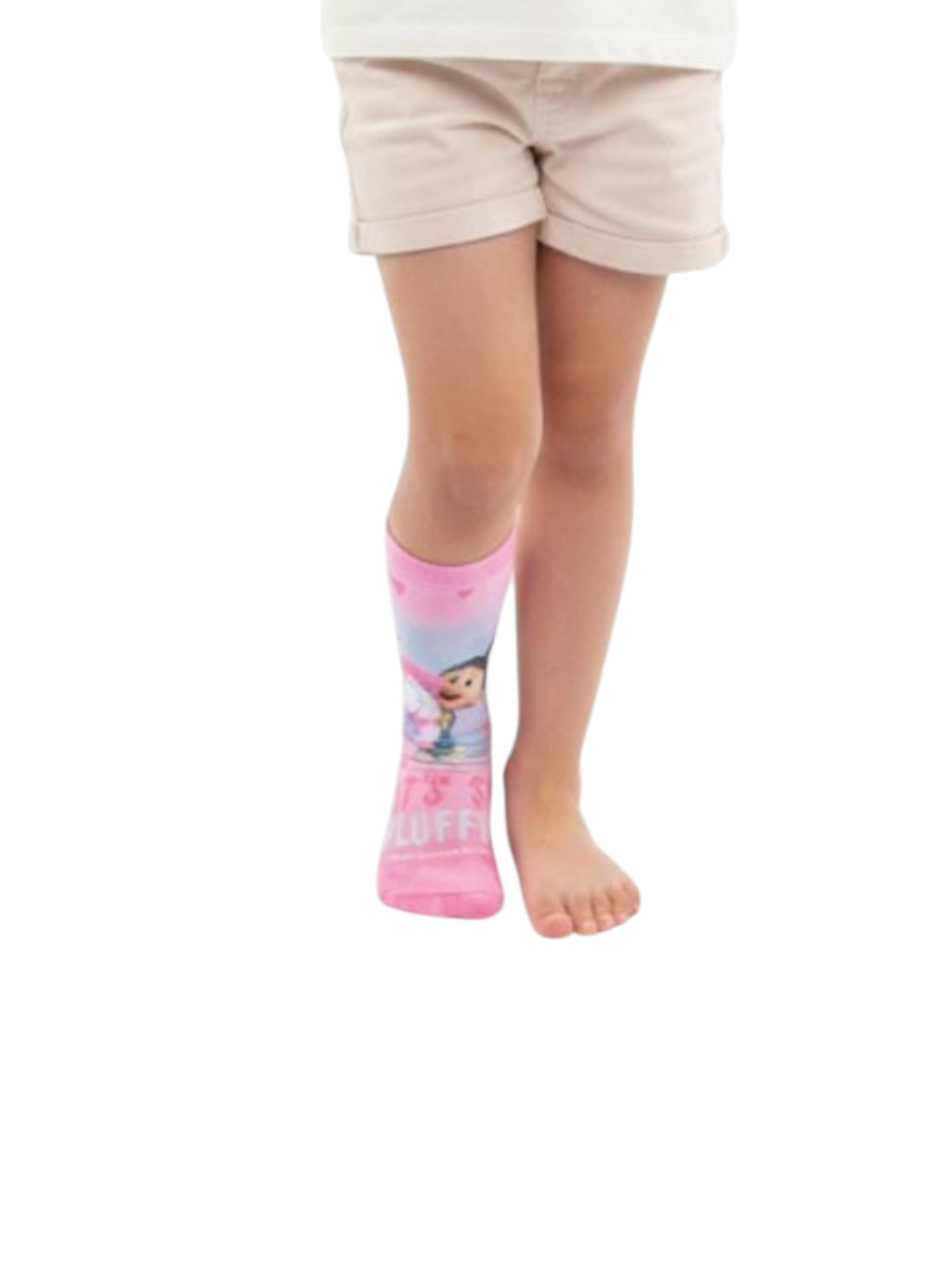 Image for Kids Girl's Printed Socks,Pink