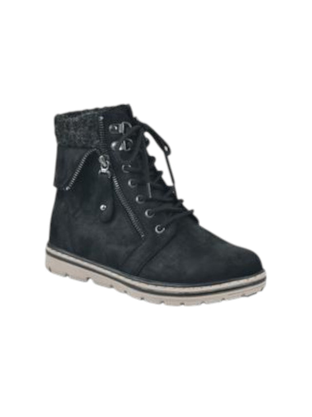 Image for Women's Lined Ankle Boots,Black